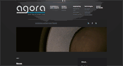 Desktop Screenshot of agora-audio.com